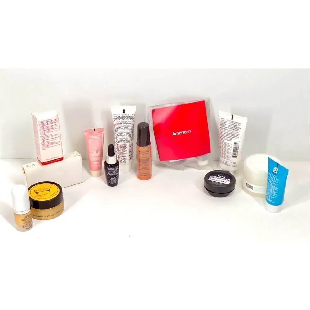 Marc Jacobs Clarins Dermalogica Lancôme Kiehls Elemis Lush Kopari 15pc Lot